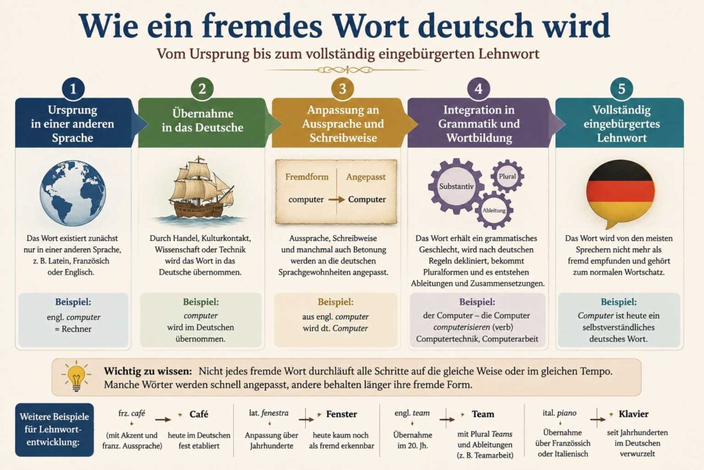 Wie-ein-fremdes-Wort-deutsch-wird